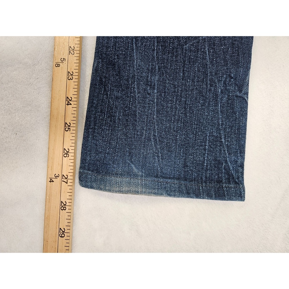 Diesel Liv Jeans Men's 25x30 Blue Denim Stretch Slim Straight Leg‎ Dark Wash - Picture 9 of 13